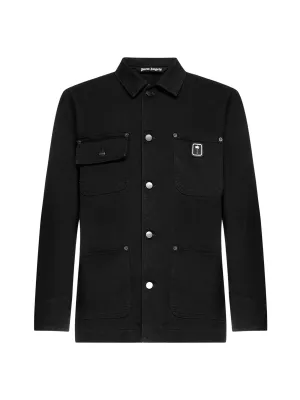 Palm Angels Logo Patch Jacket