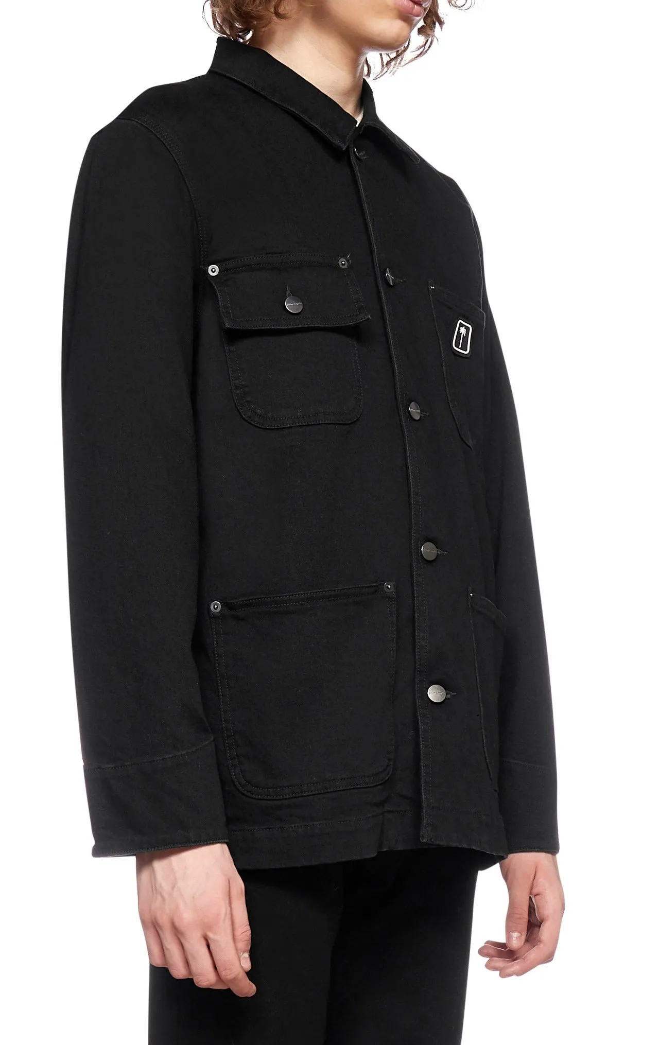 Palm Angels Logo Patch Jacket