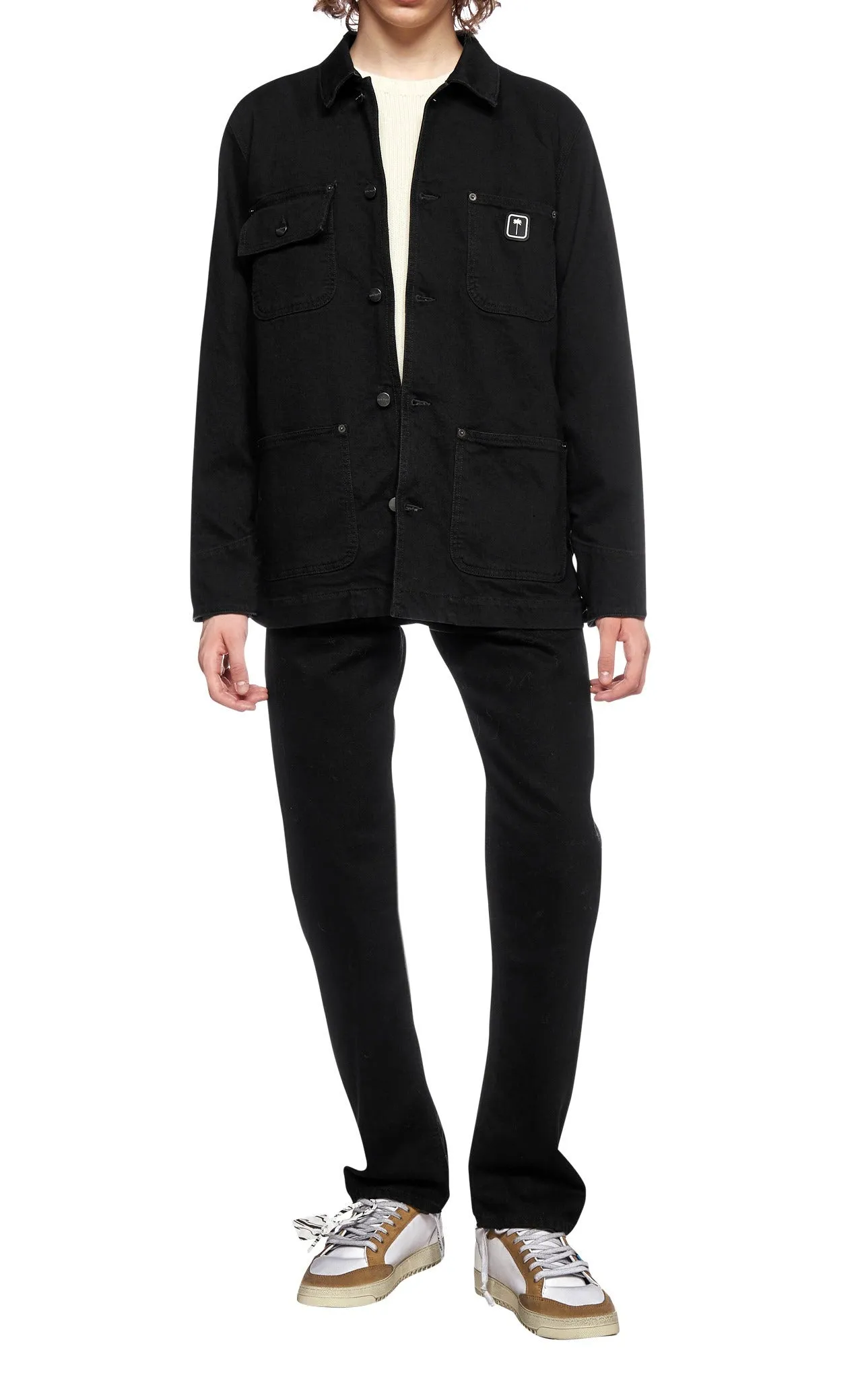 Palm Angels Logo Patch Jacket