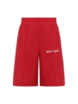 Palm Angels Logo Printed Track Shorts