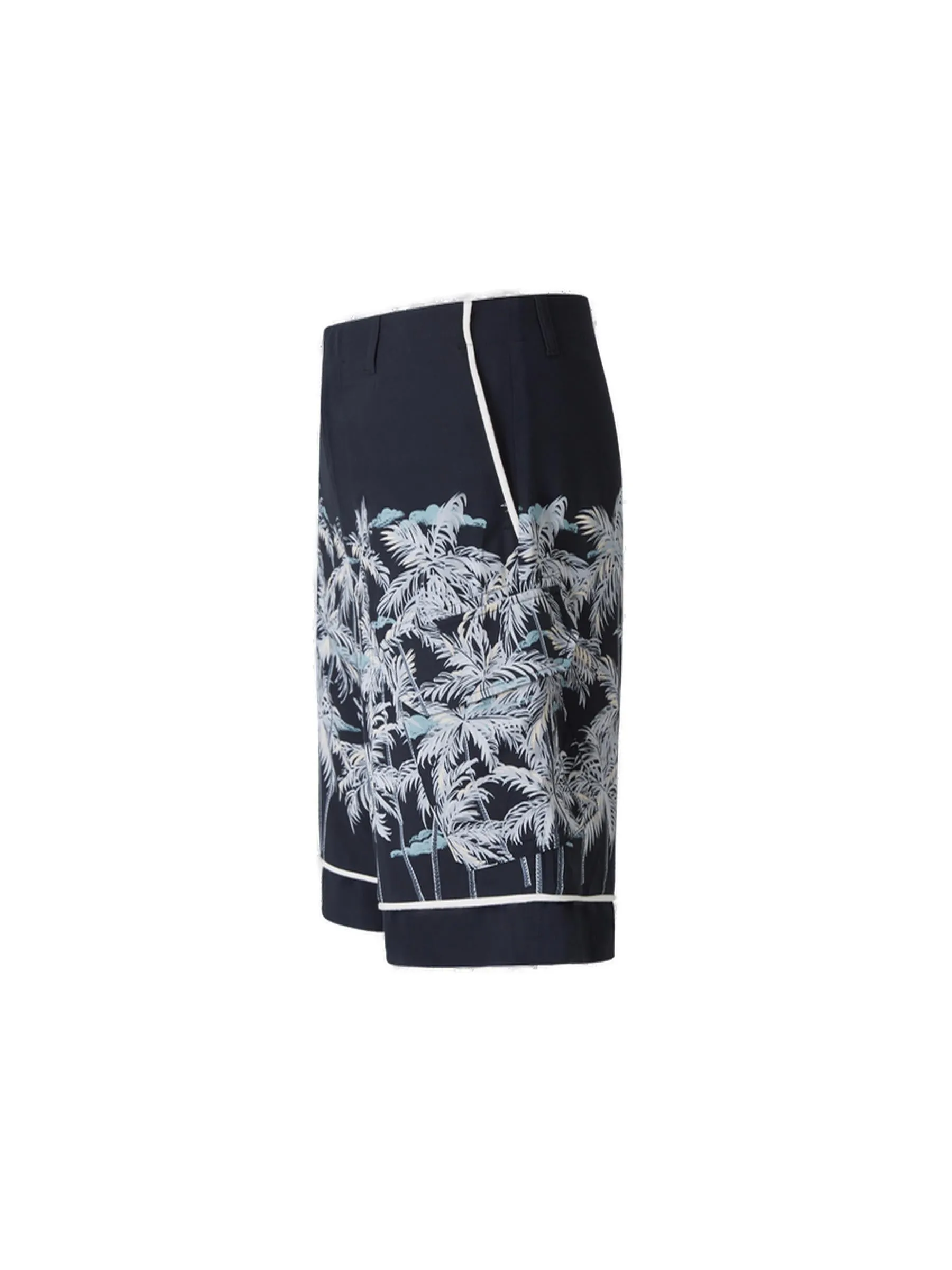 Palm Angels Palm Printed Knee-Length Shorts