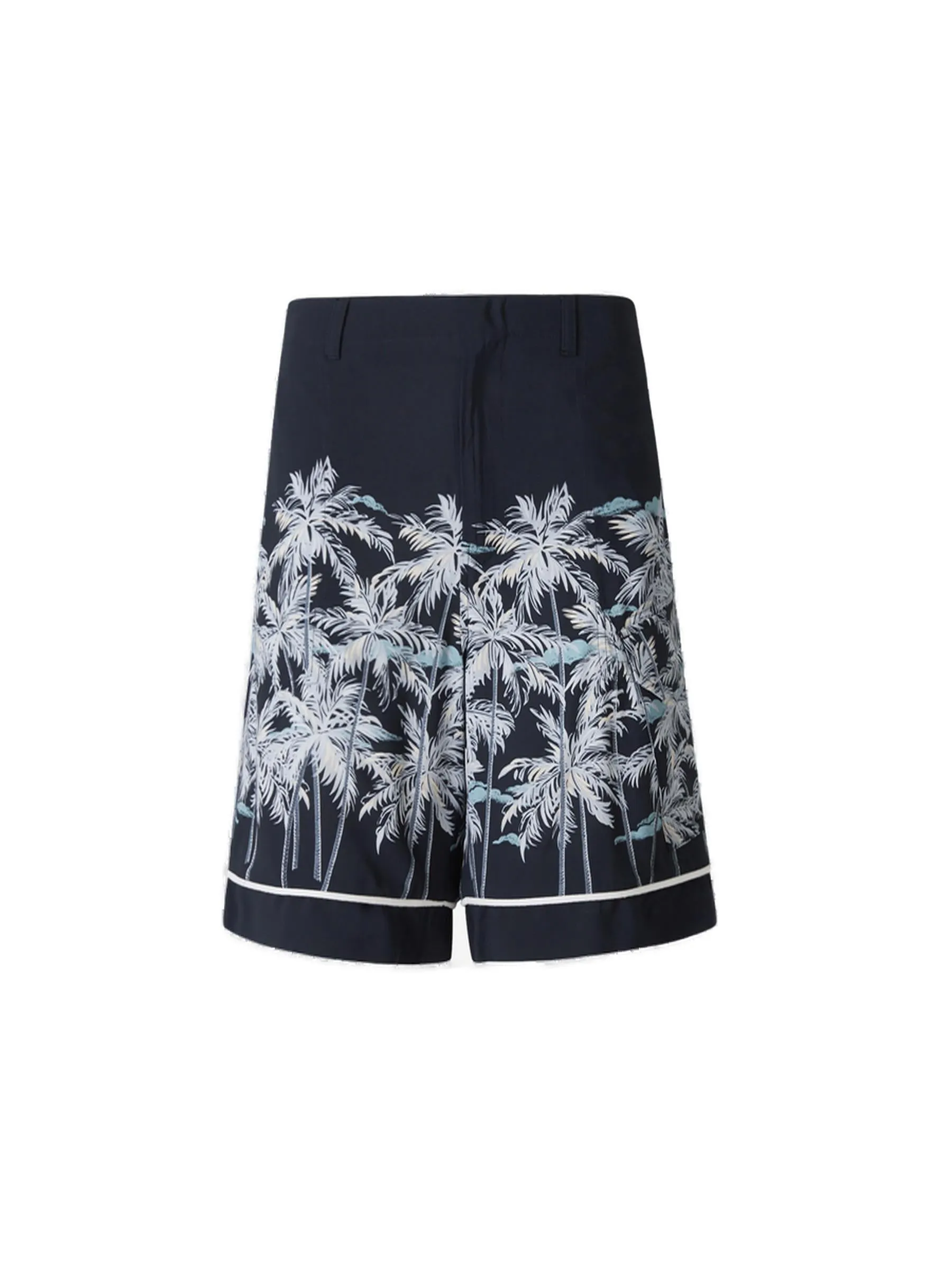 Palm Angels Palm Printed Knee-Length Shorts