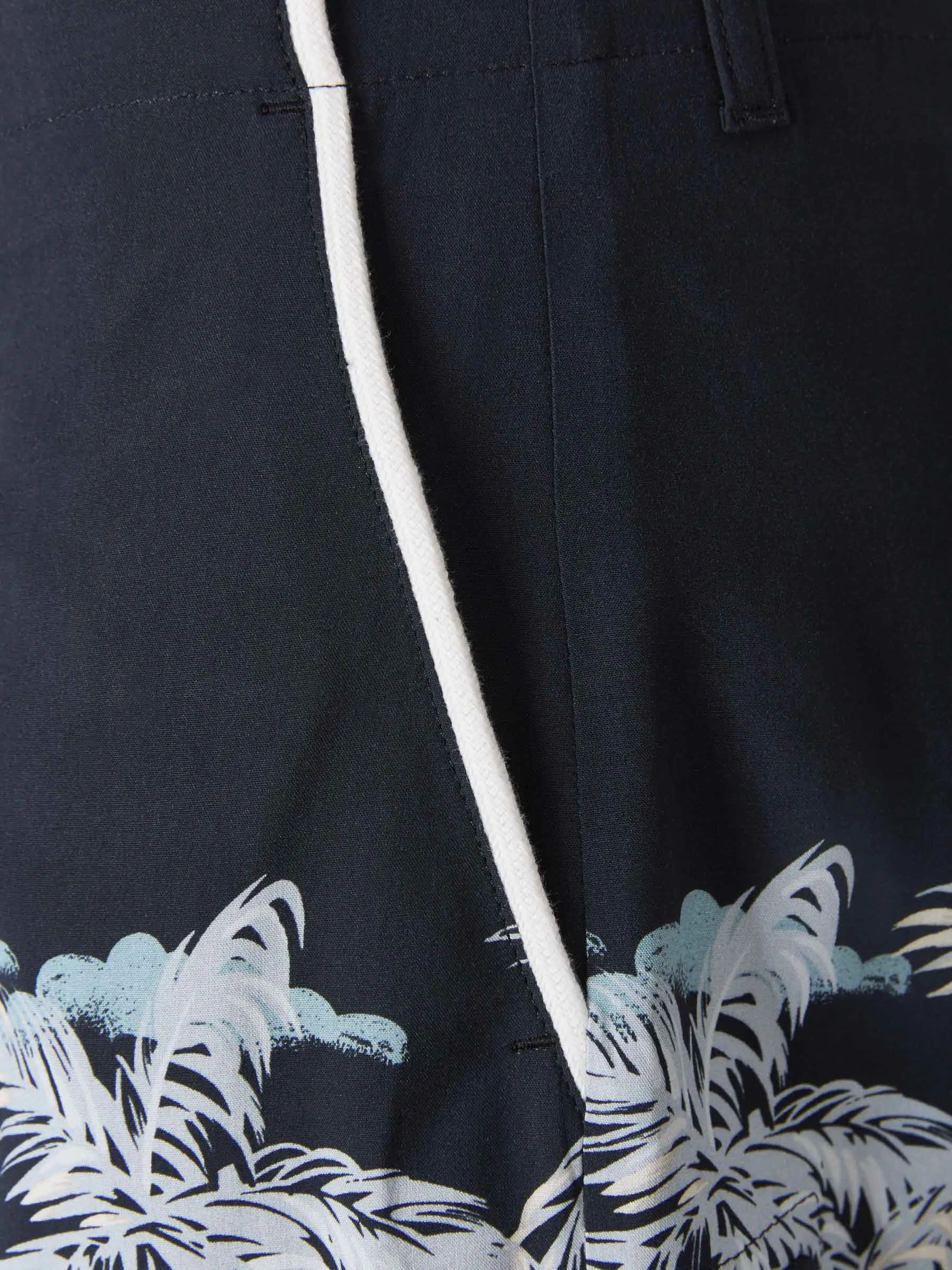Palm Angels Palm Printed Knee-Length Shorts