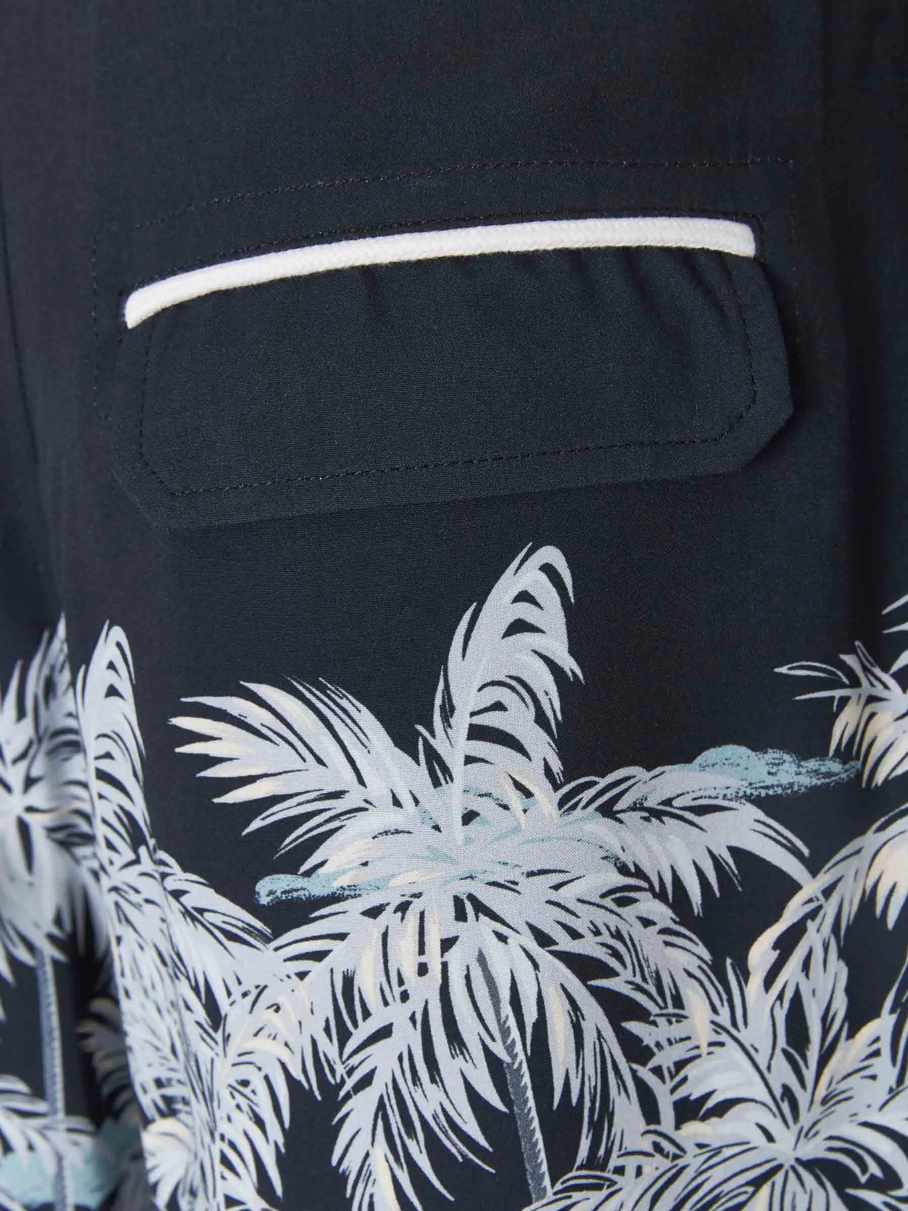 Palm Angels Palm Printed Knee-Length Shorts
