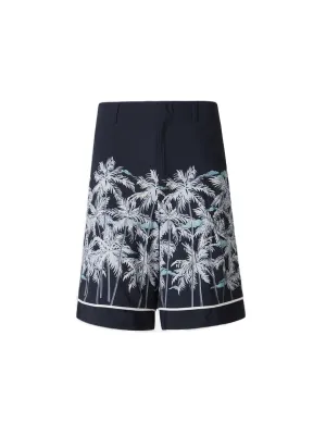Palm Angels Palm Printed Knee-Length Shorts