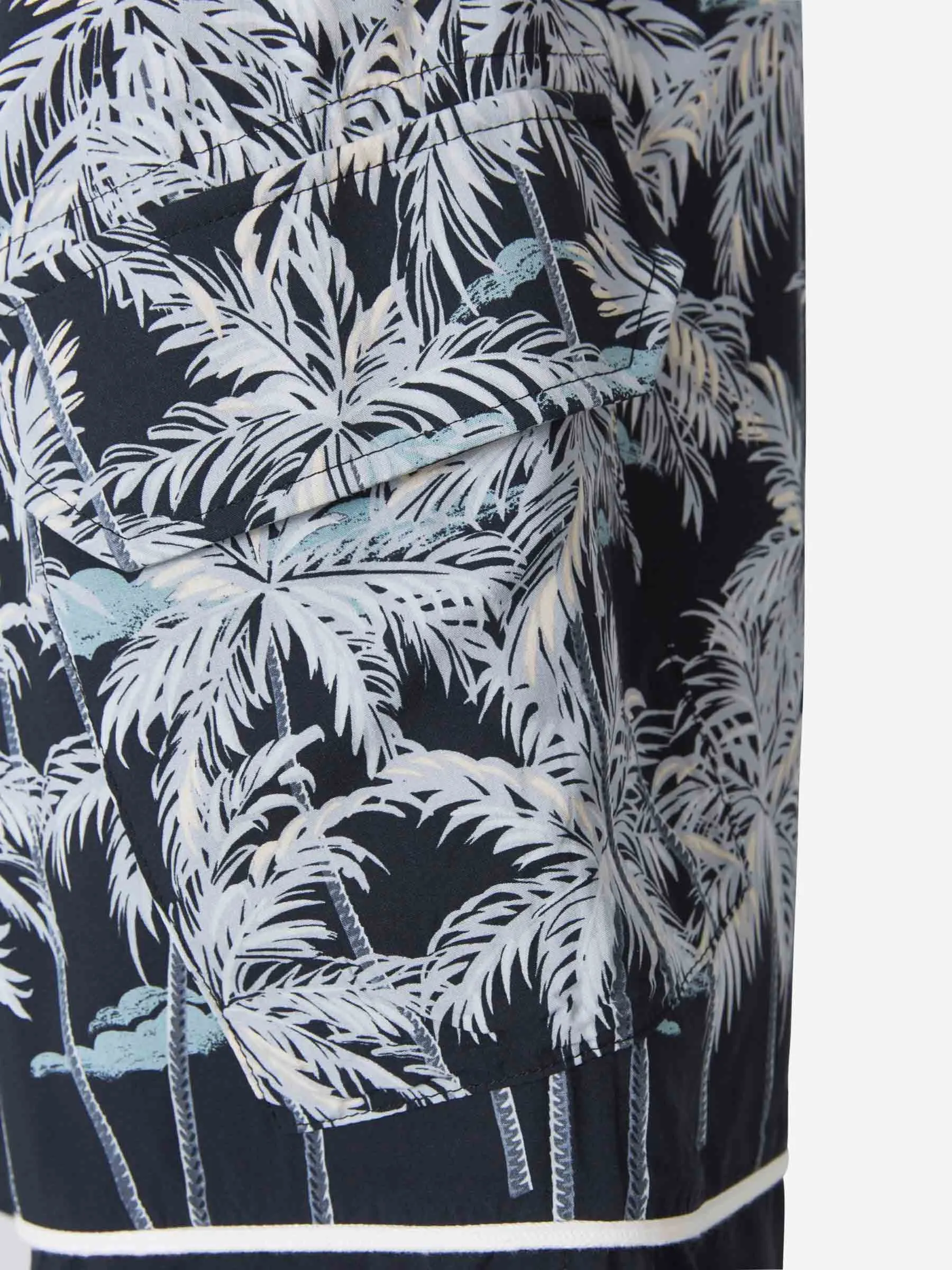 Palm Angels Palm Printed Knee-Length Shorts