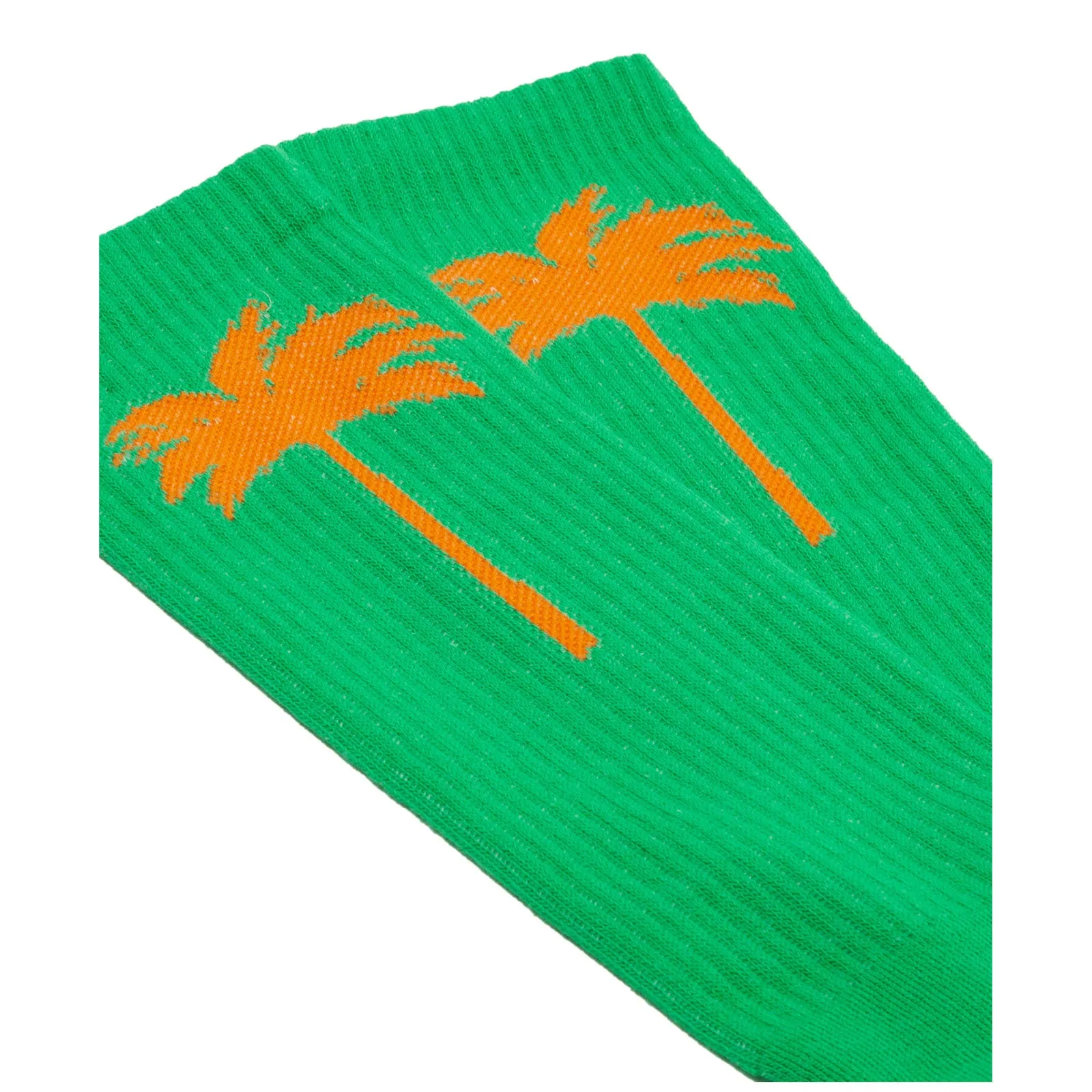 Palm Angels Palm Tree Intarsia-Knit Socks
