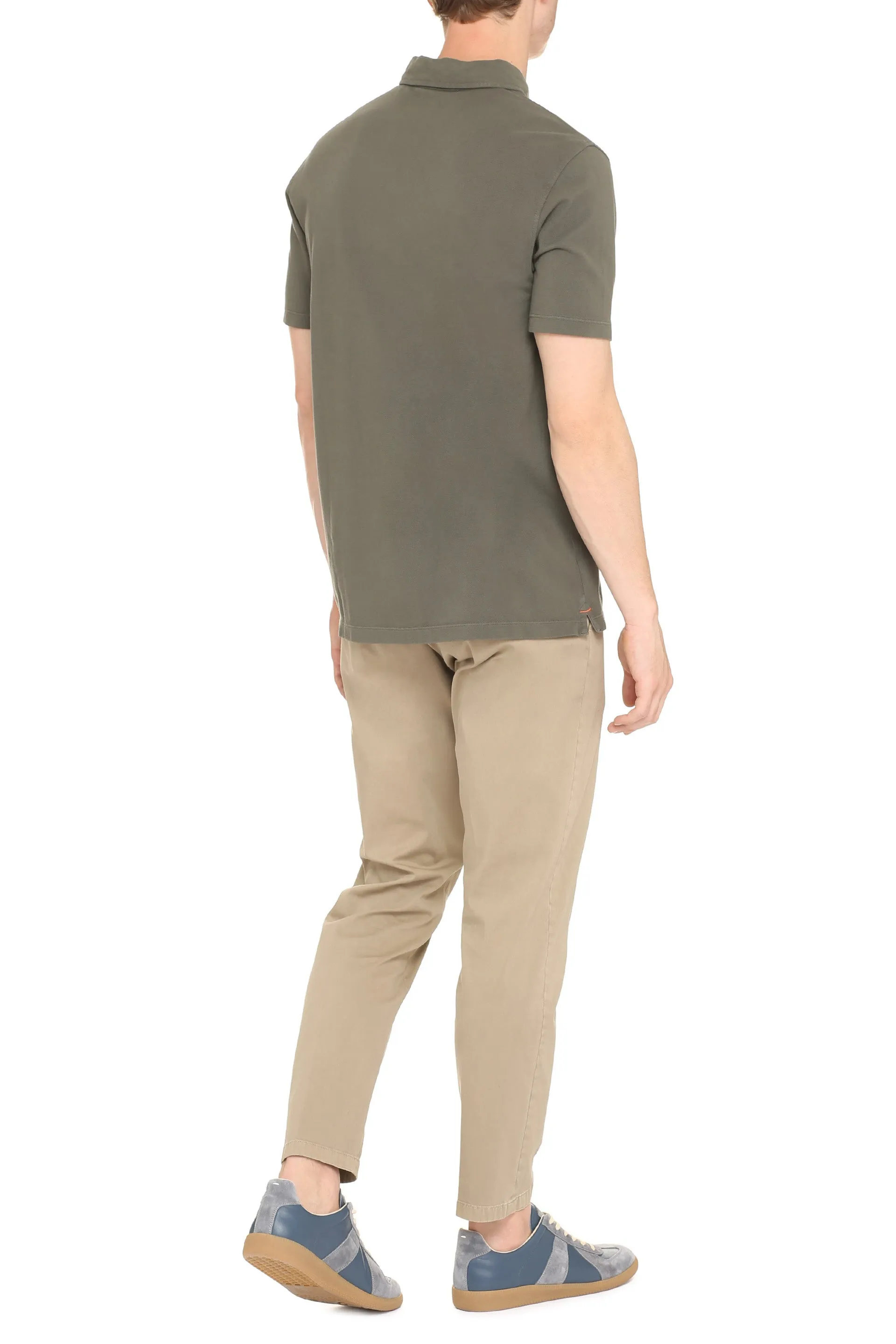 Parajumpers Logo Patch Buttoned Polo Shirt
