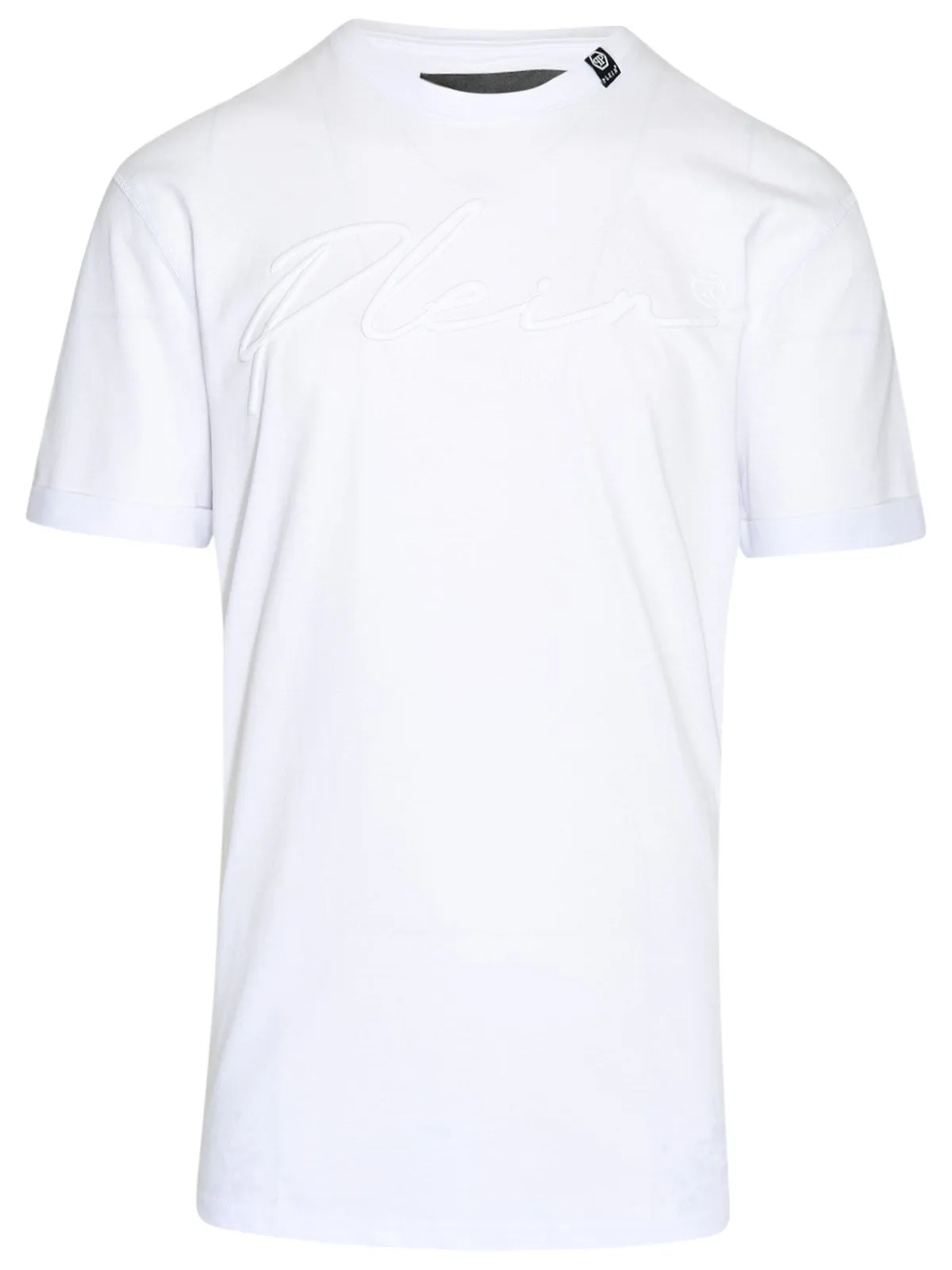 Philipp Plein Logo Embroidered T-Shirt