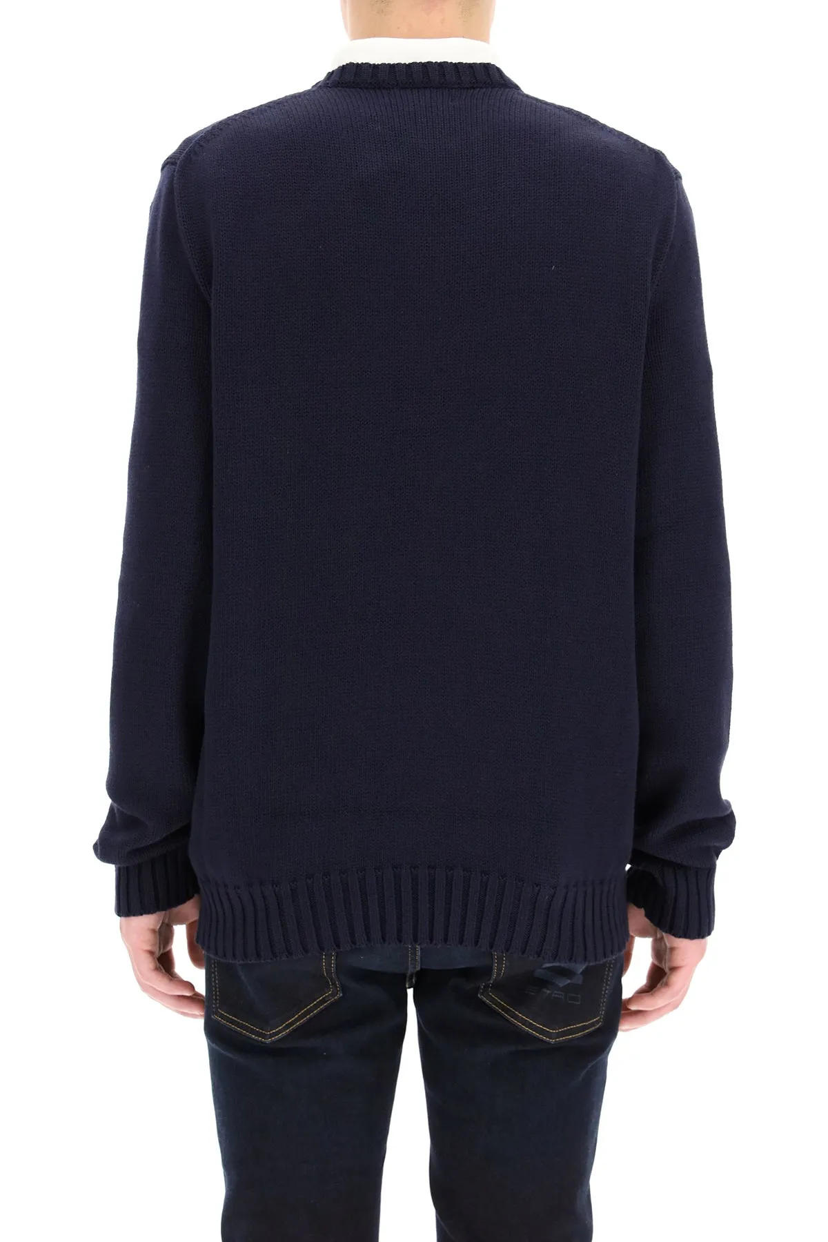 Polo Ralph Lauren Flag Intarsia Knit Sweater