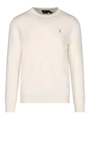 Polo Ralph Lauren Logo Embroidered Knitted Jumper