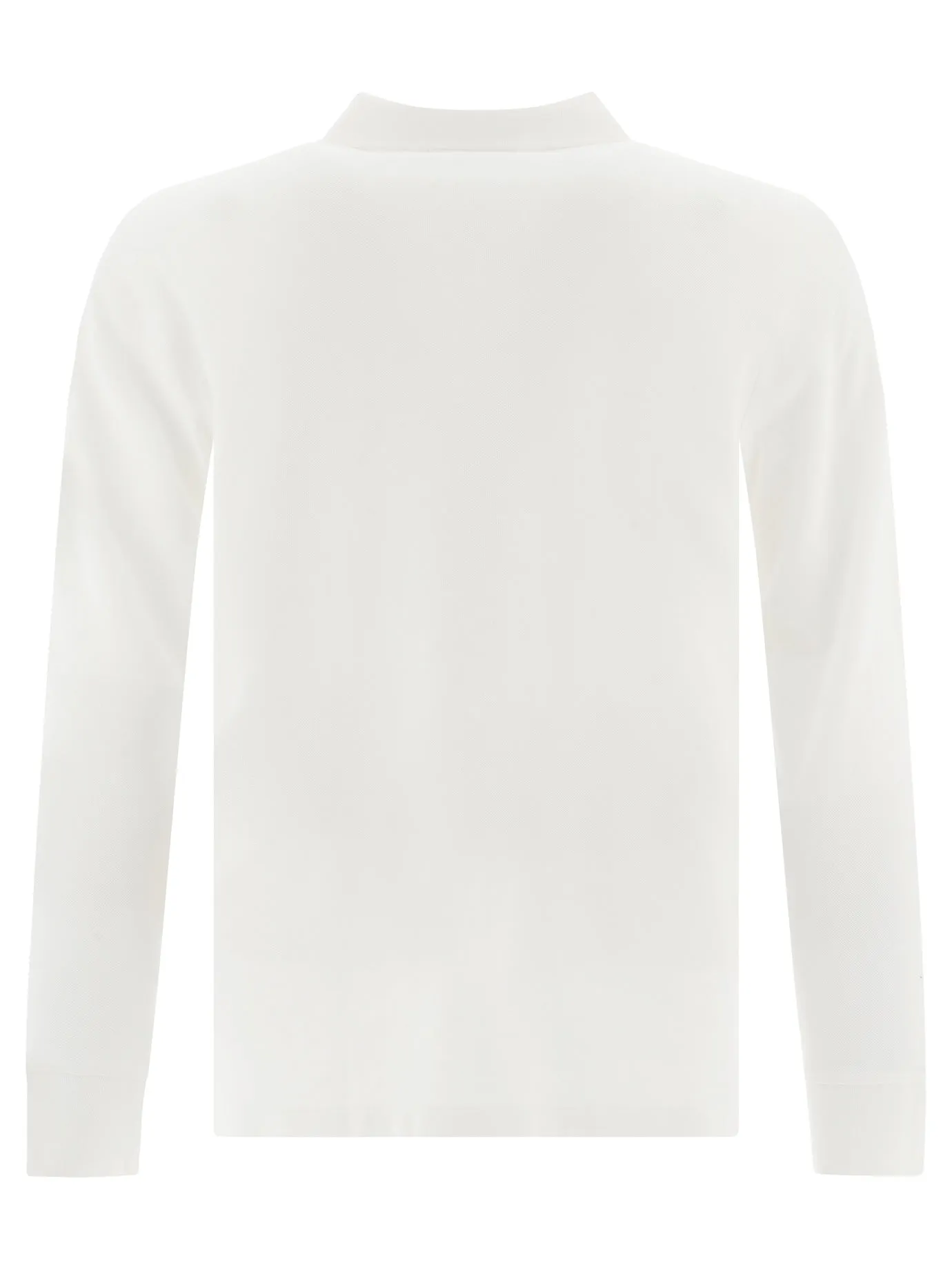 Polo Ralph Lauren Logo Embroidered Long-Sleeved Polo Shirt