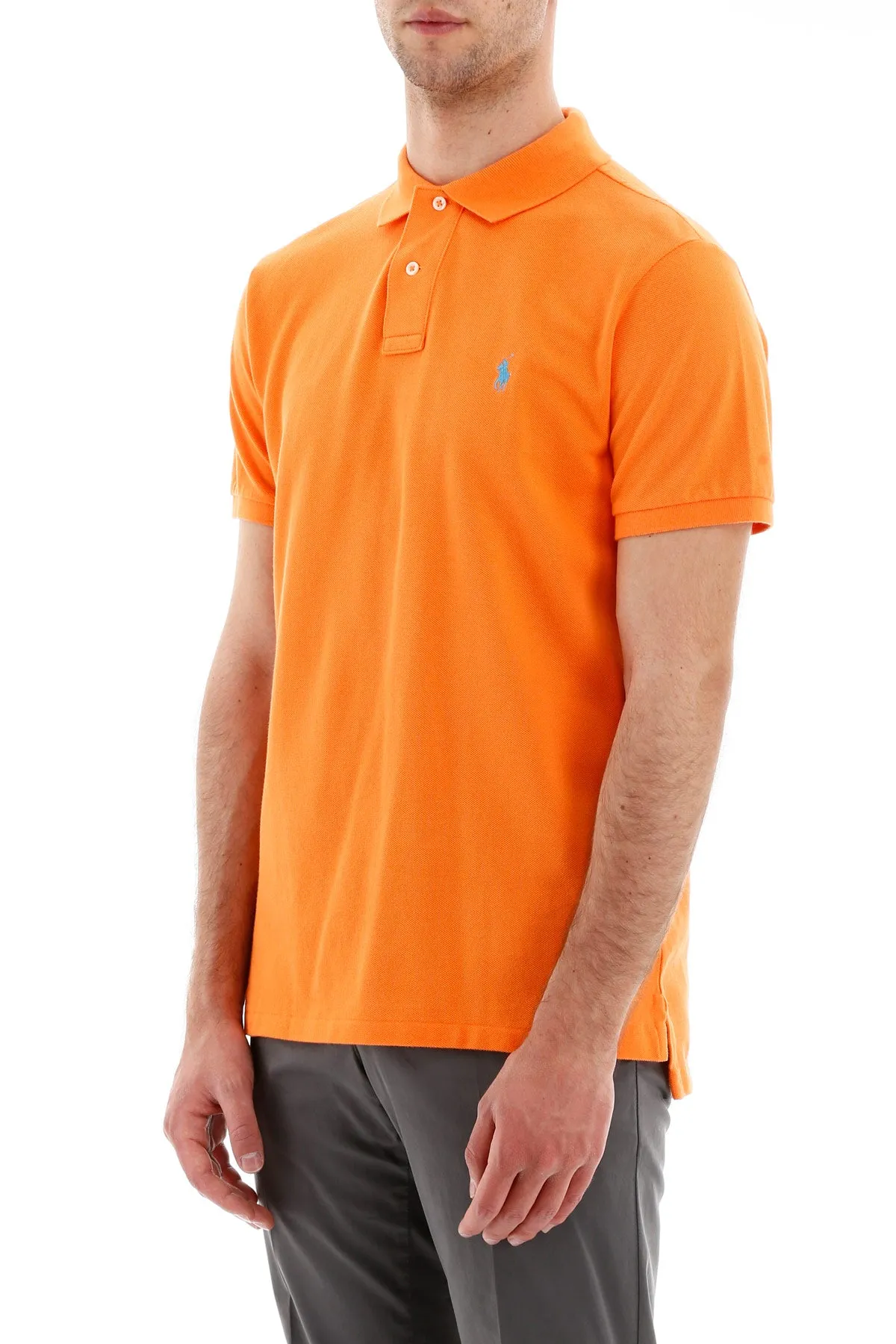 Polo Ralph Lauren Logo Embroidered Polo Shirt