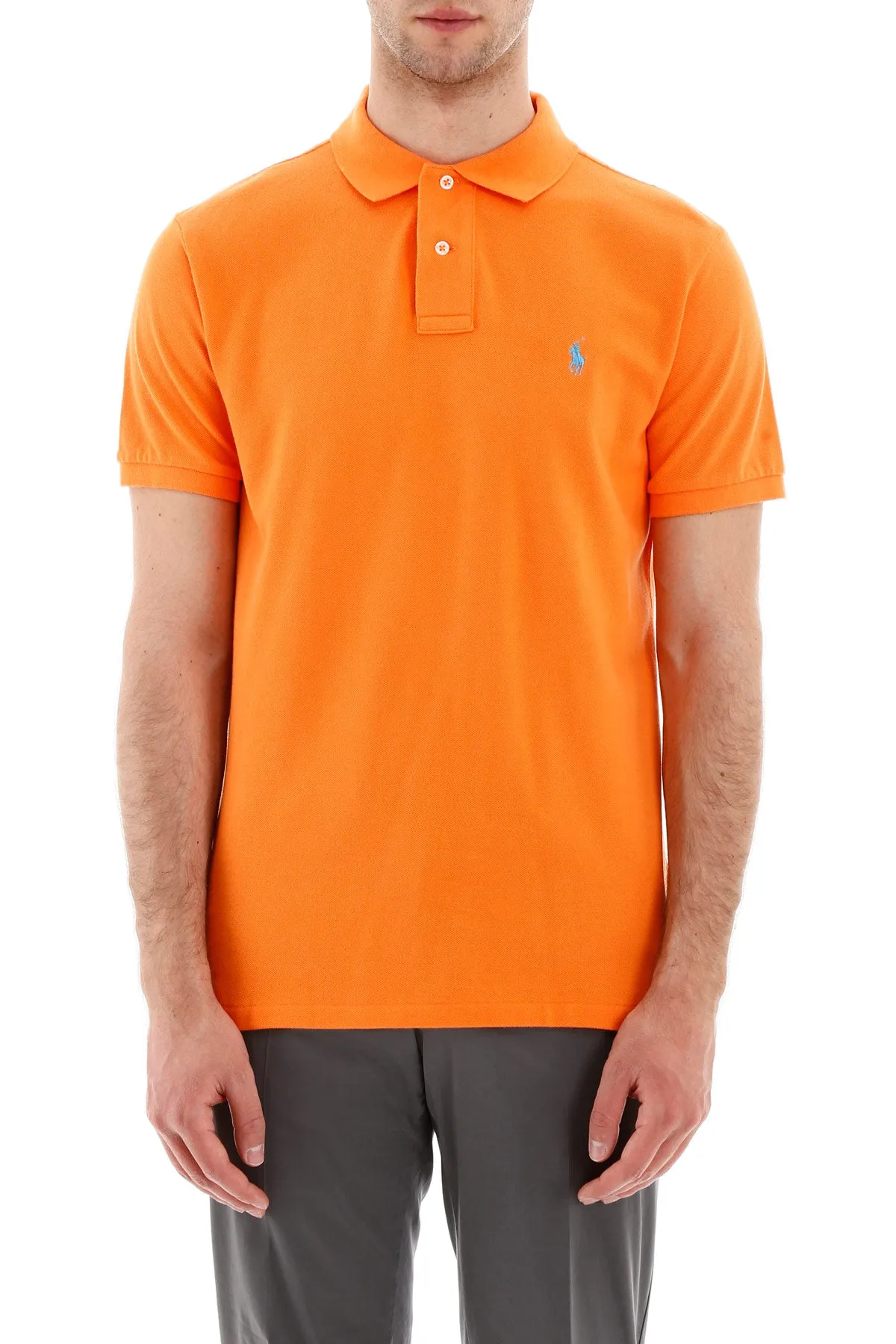 Polo Ralph Lauren Logo Embroidered Polo Shirt