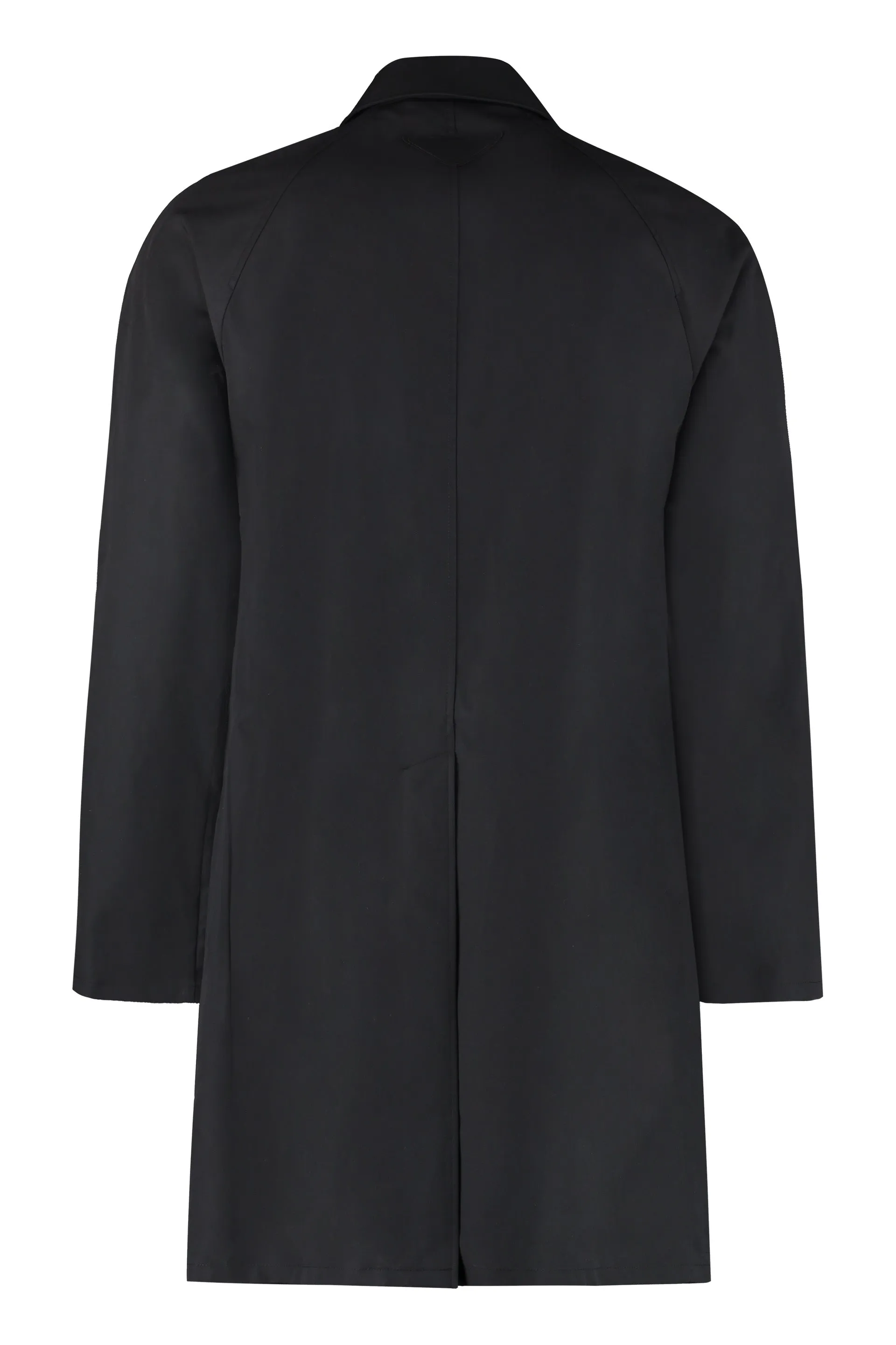 Prada Slit Hem Trench Coat