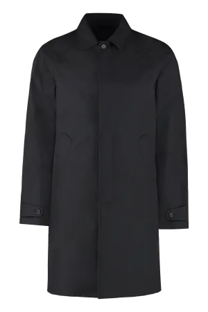 Prada Slit Hem Trench Coat