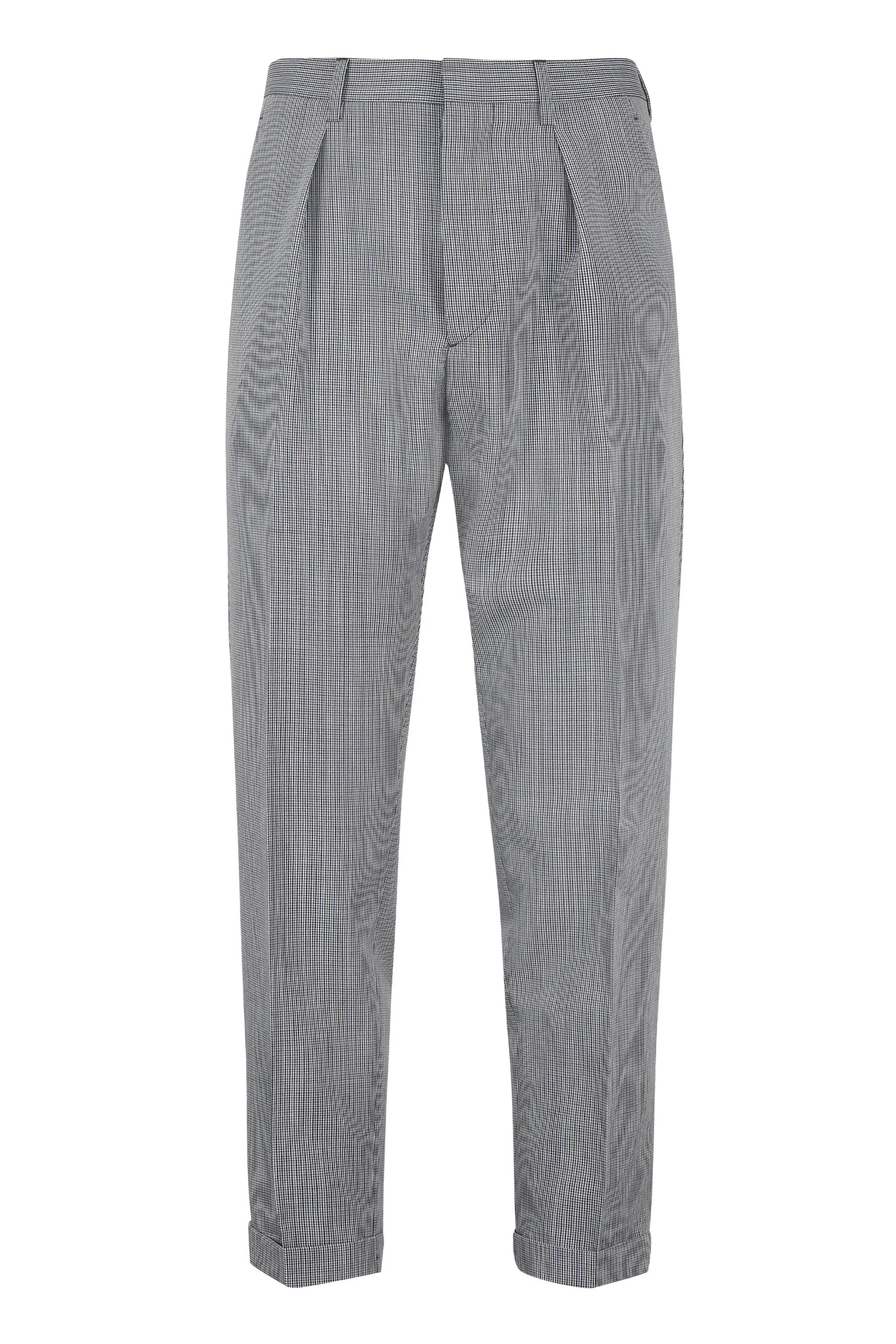 Prada Tailored Straight-Leg Pants