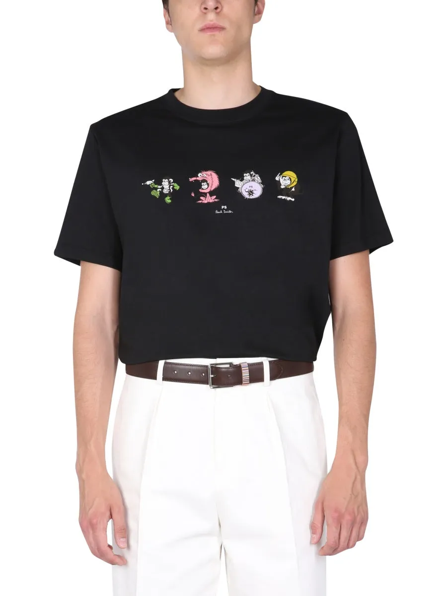 PS Paul SmithPrinted Crewneck T-Shirt