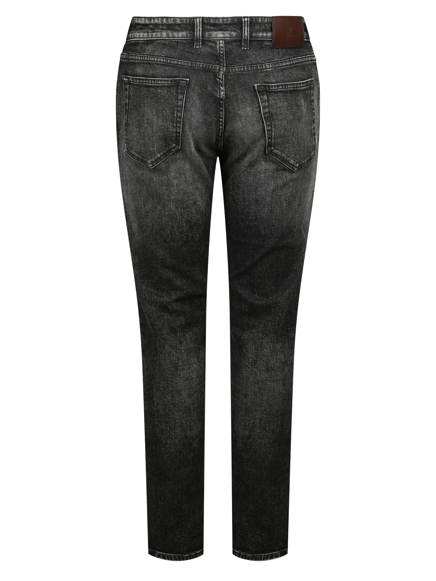 Pt01 Washed Straight-Leg Jeans