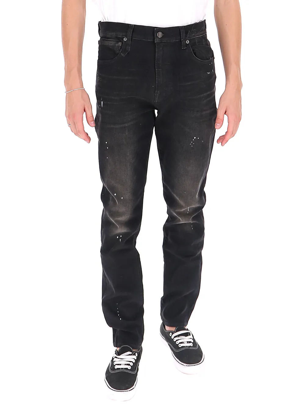 R13 Street Style Slim-Fit Jeans