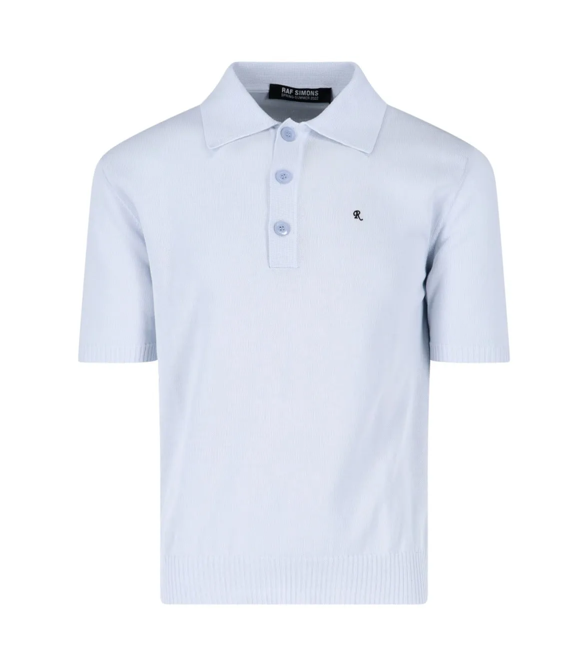 Raf Simons Fine Knitted Polo Shirt