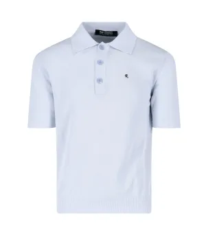 Raf Simons Fine Knitted Polo Shirt