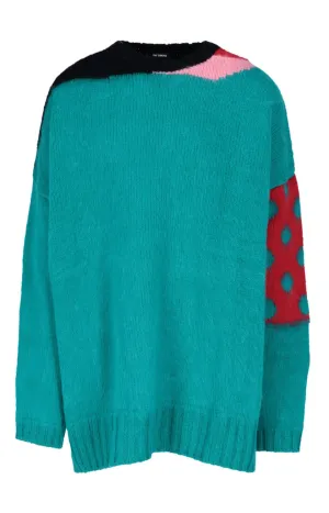 Raf Simons Oversized Crewneck Knitted Jumper