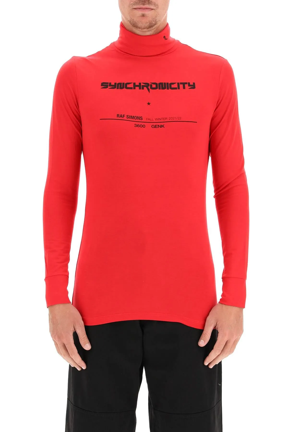 Raf Simons Tour Roll-Neck Sweater