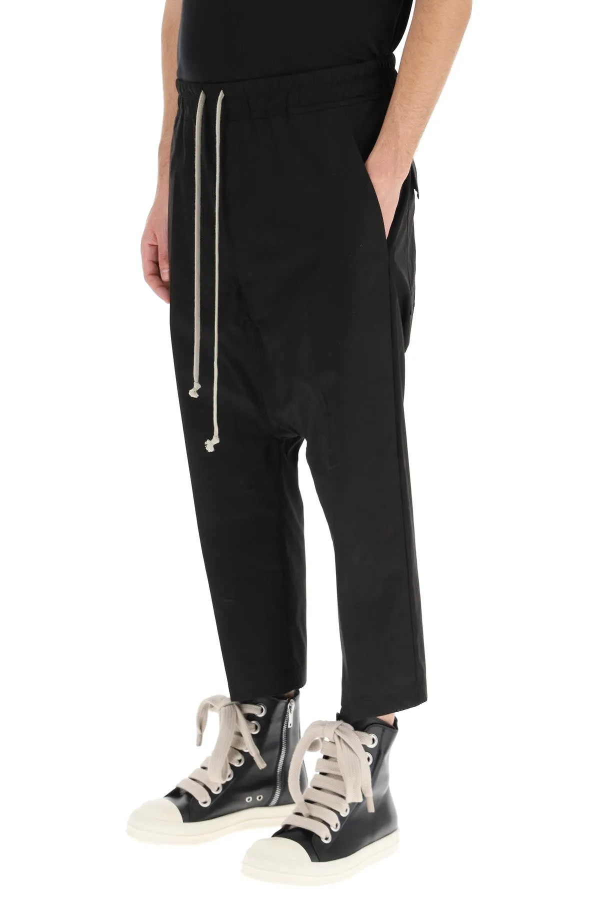 Rick Owens Drawstring Cropped Pants