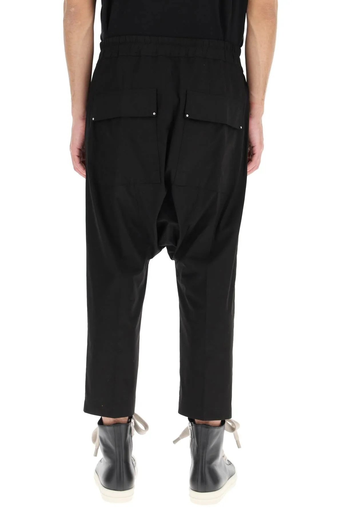 Rick Owens Drawstring Cropped Pants