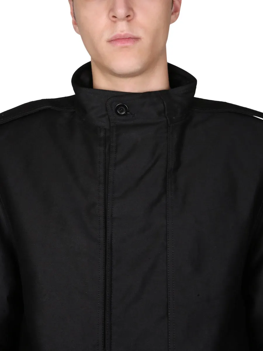 Rick Owens DRKSHDW High Neck Parka Coat