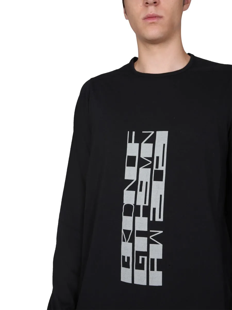 Rick Owens DRKSHDW Logo Printed Sweater