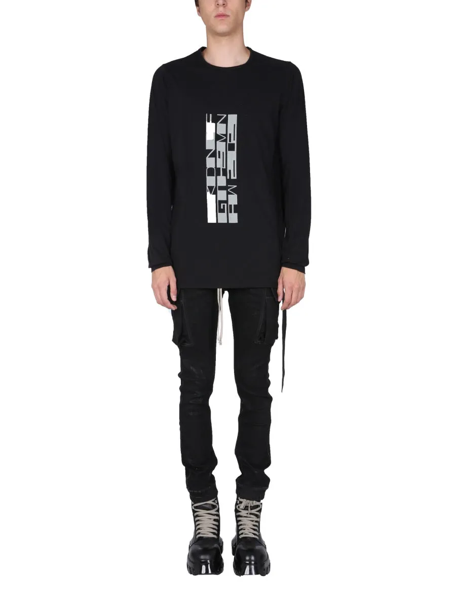 Rick Owens DRKSHDW Logo Printed Sweater