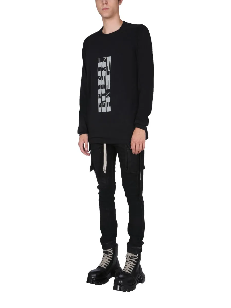 Rick Owens DRKSHDW Logo Printed Sweater