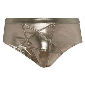 Rick Owens Metallic Effect Swimming Trunks