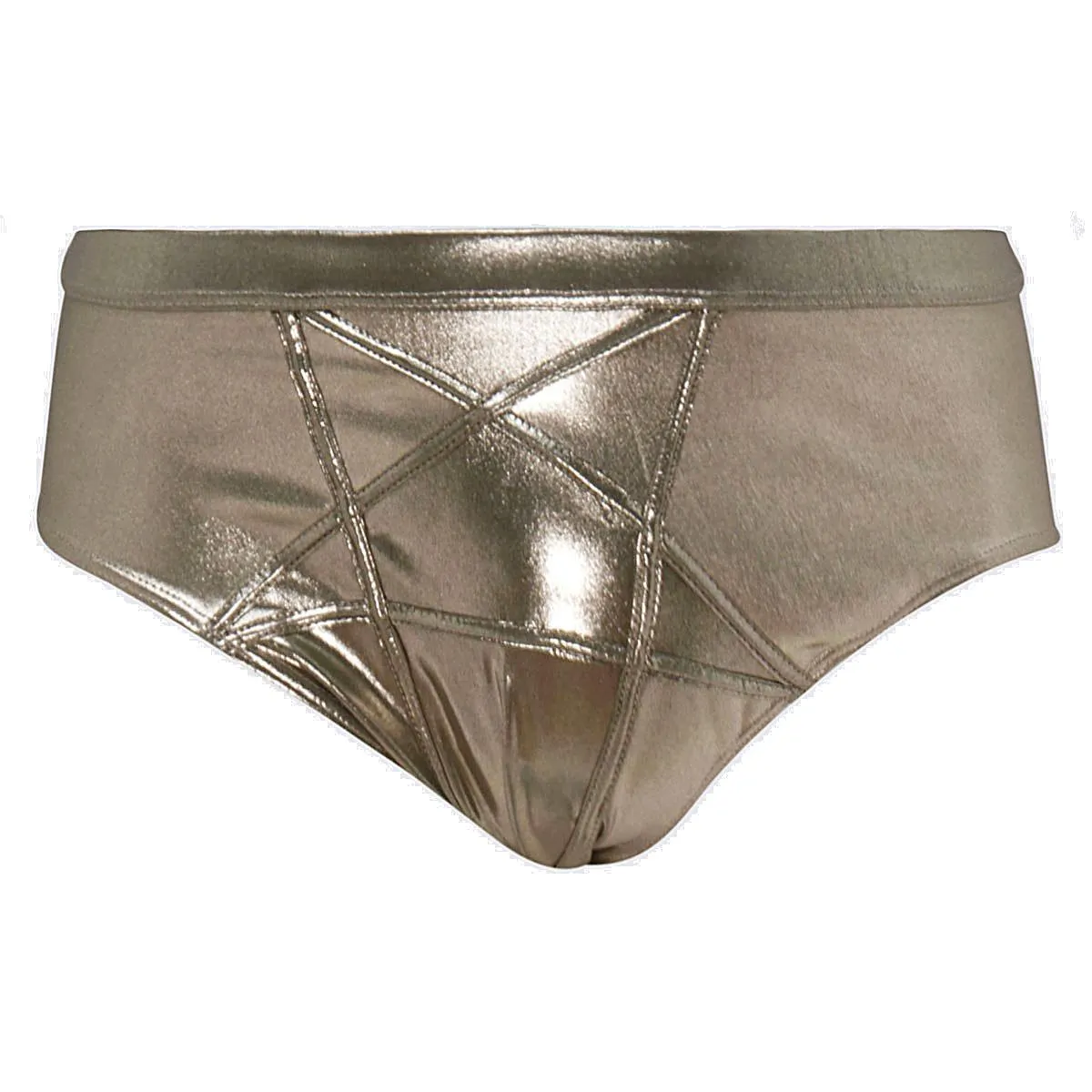 Rick Owens Metallic Effect Swimming Trunks