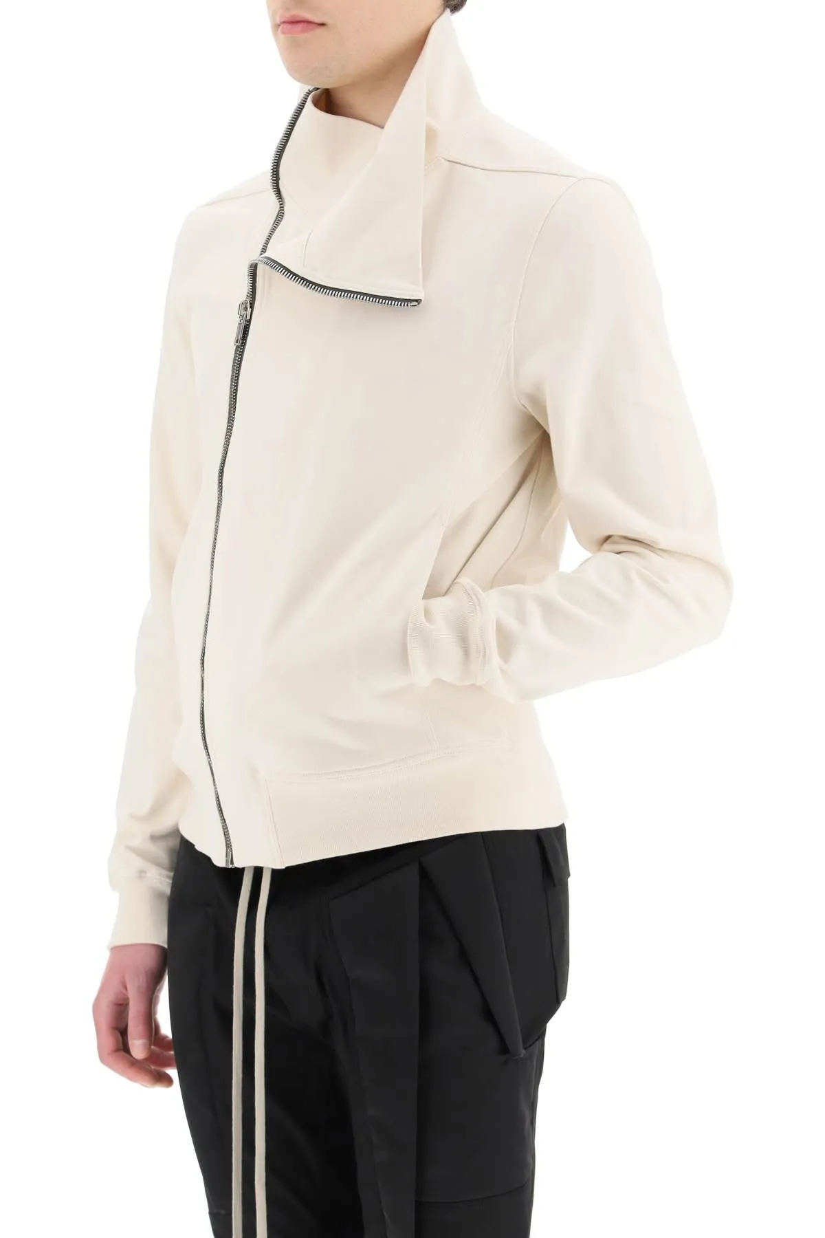 Rick Owens Off-Centre Zipped Jacket