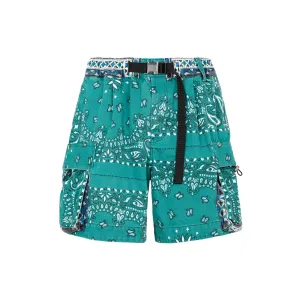 Sacai Bandana Print Shorts