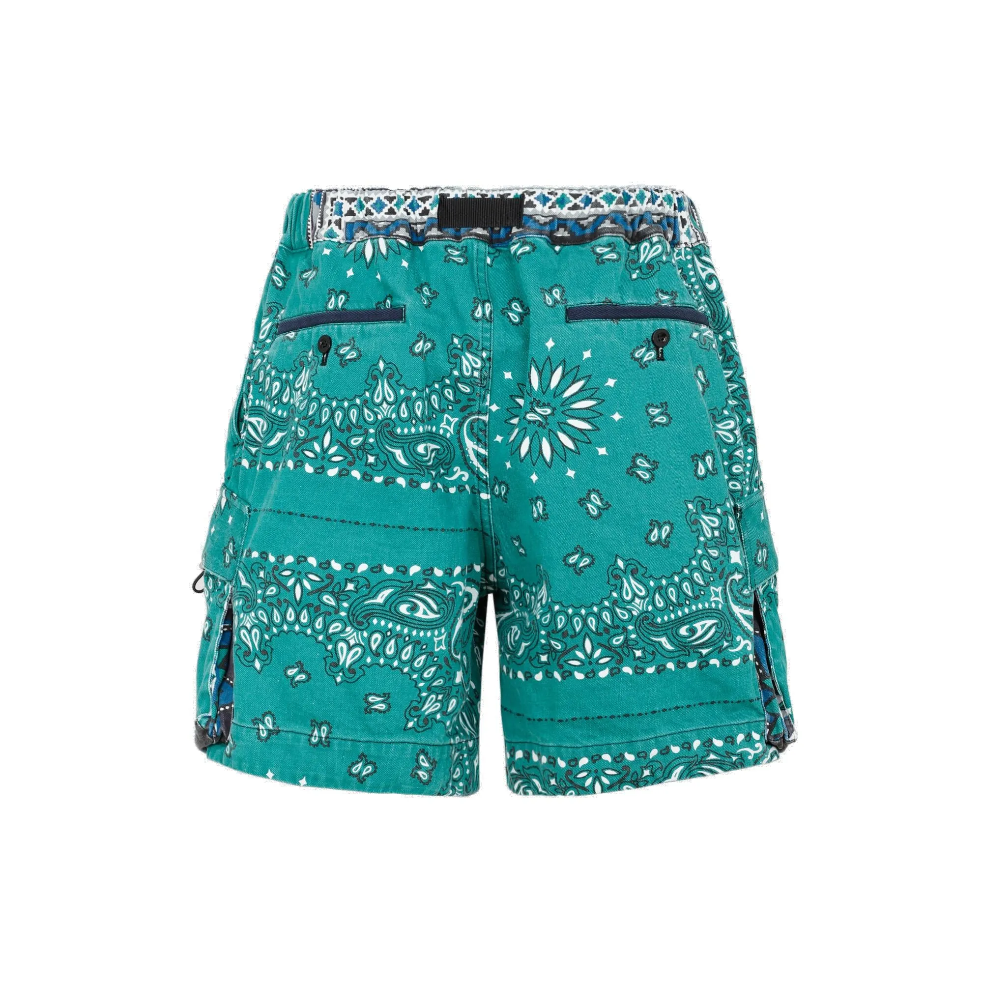 Sacai Bandana Print Shorts