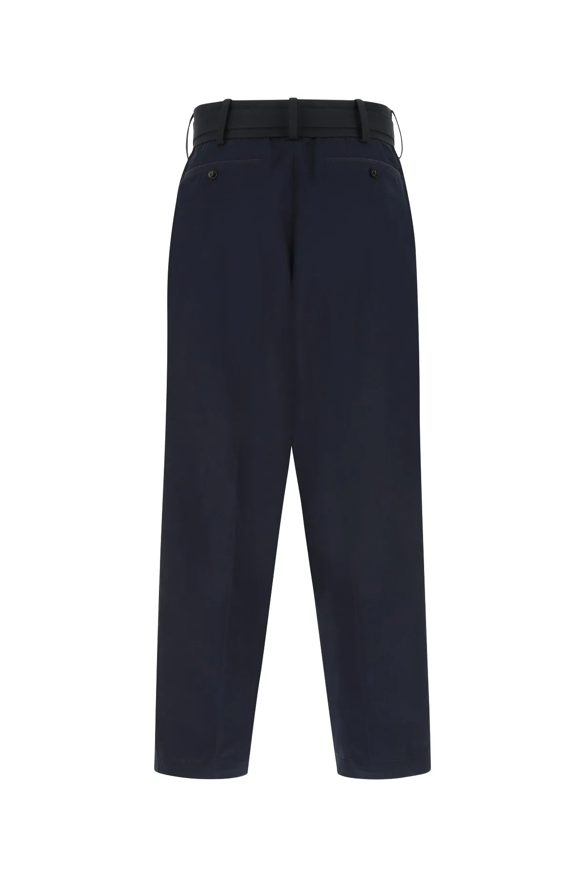 Sacai Belted Straight Leg Pants