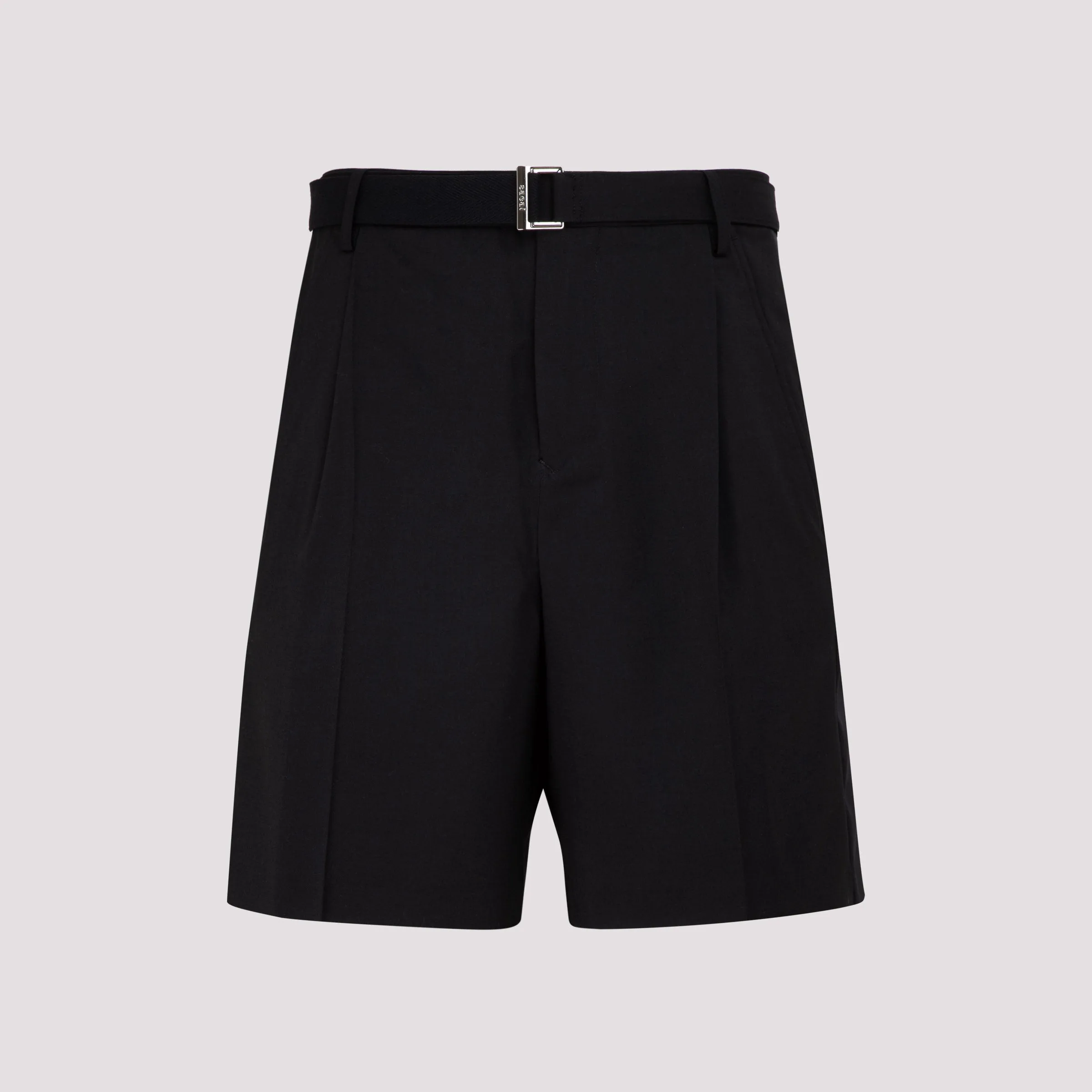 Sacai Belted Suiting Shorts