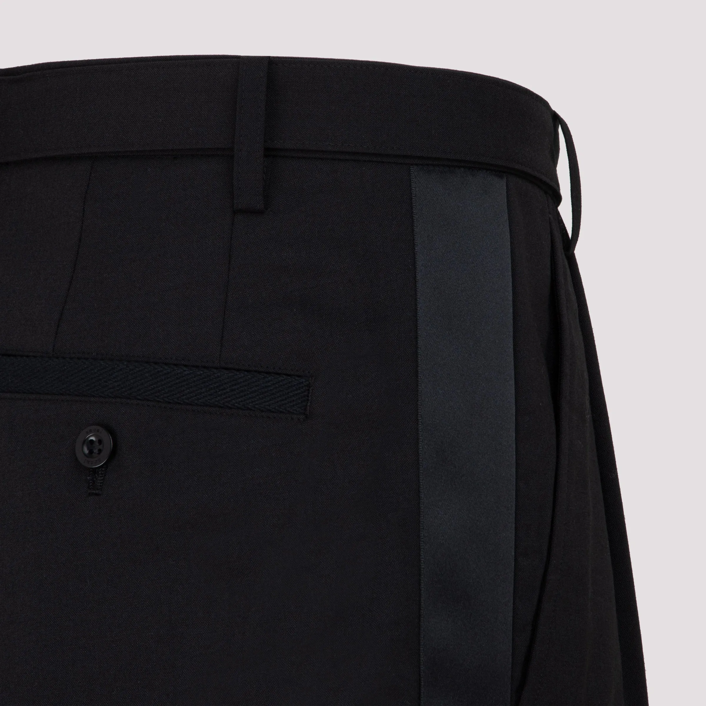 Sacai Belted Suiting Shorts