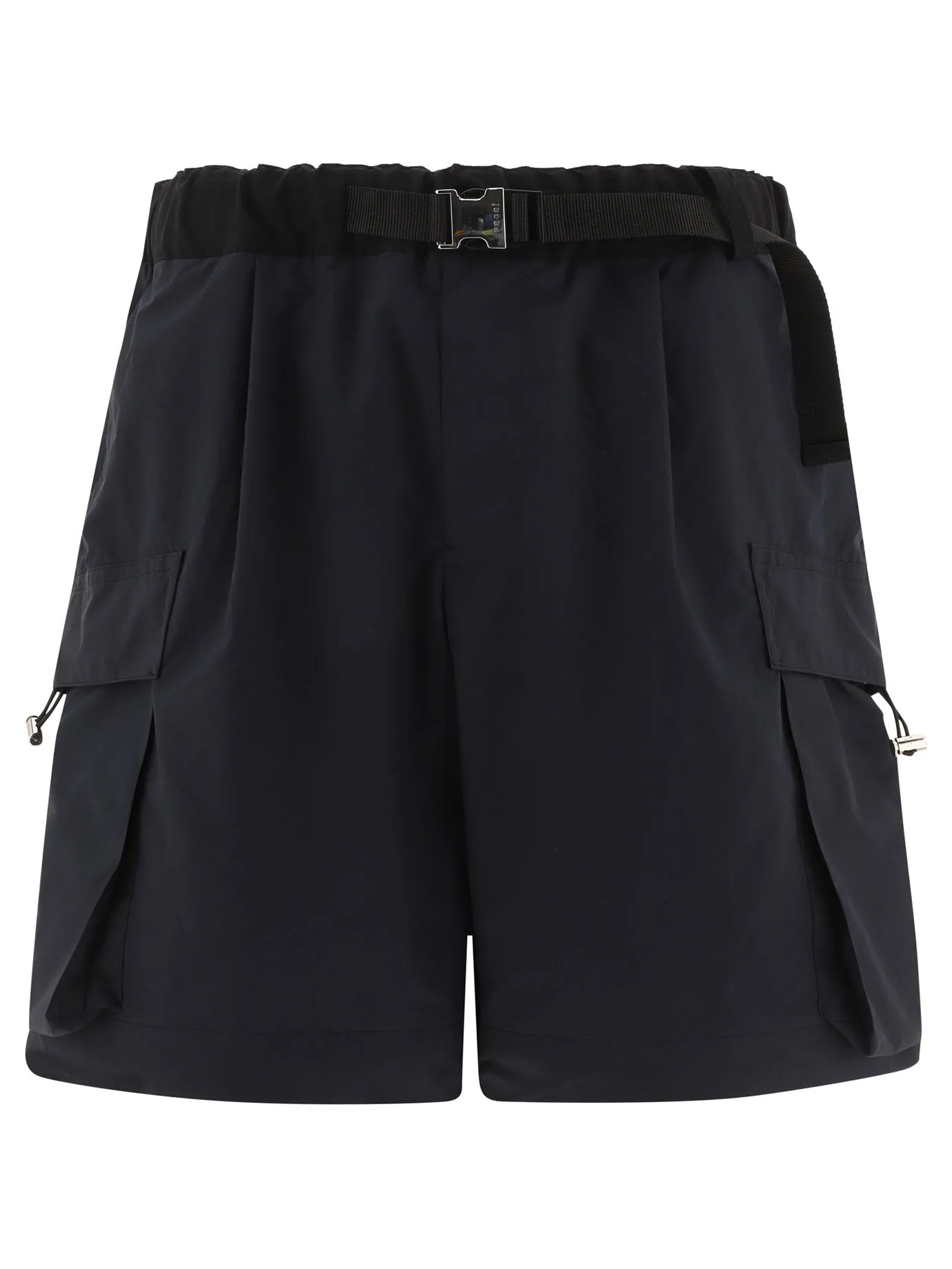 Sacai Mid-Rise Belted Shors
