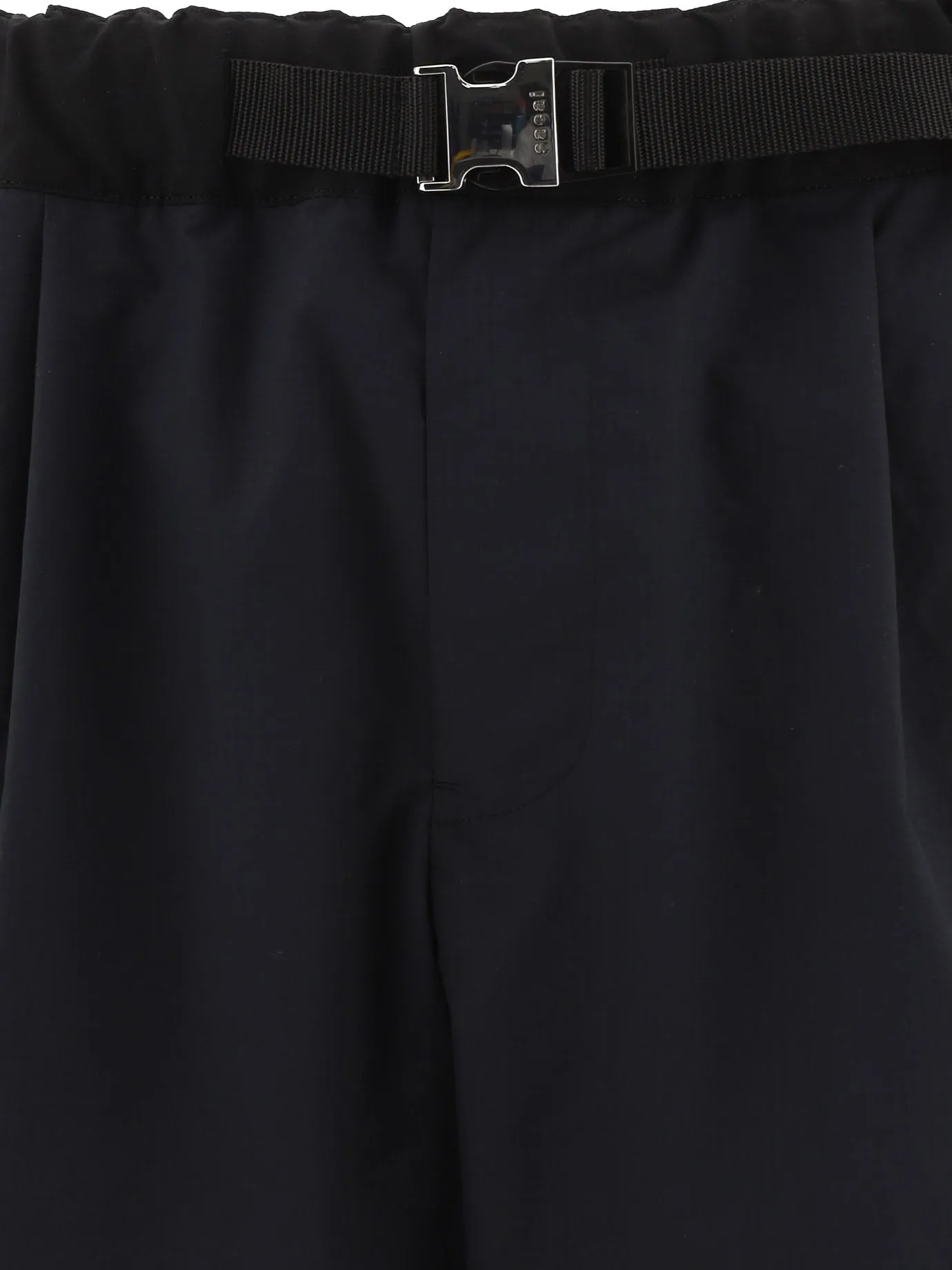 Sacai Mid-Rise Belted Shors
