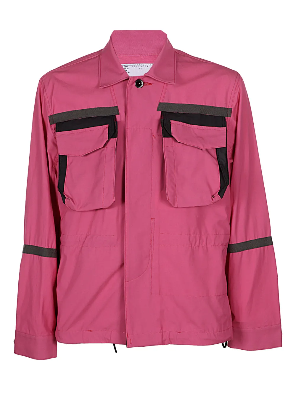 Sacai Panelled Chest Pockets Jacket