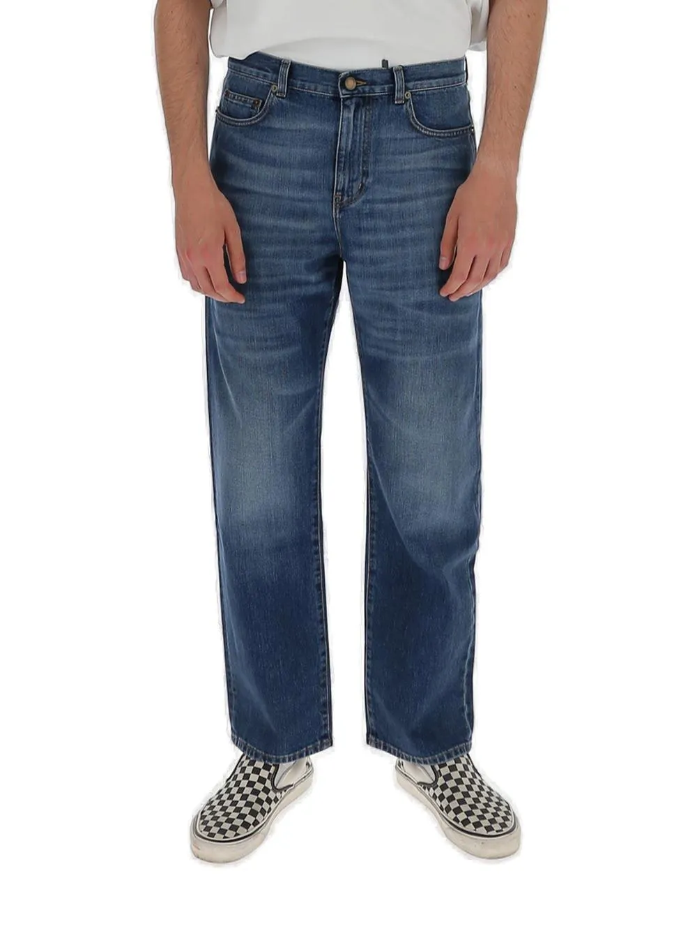 Saint Laurent Classic Straight-Leg Jeans