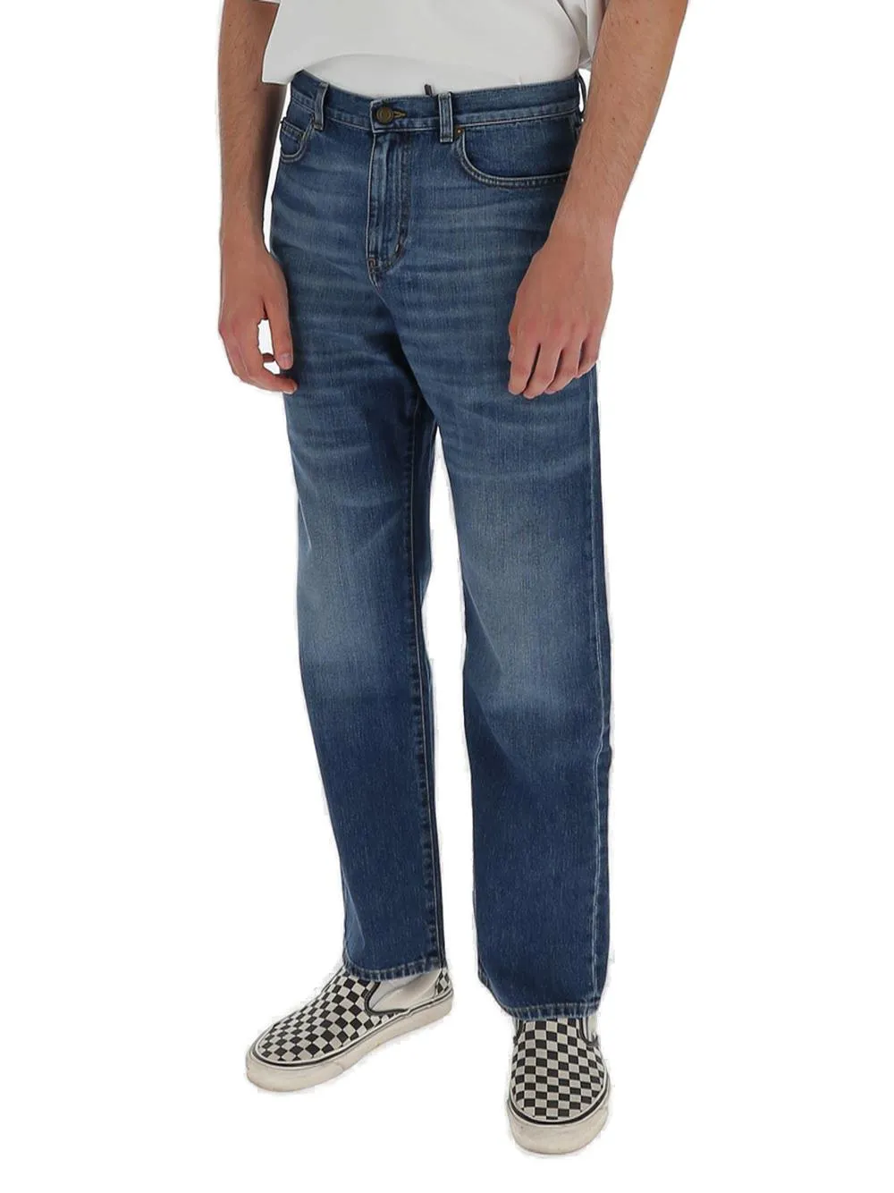 Saint Laurent Classic Straight-Leg Jeans