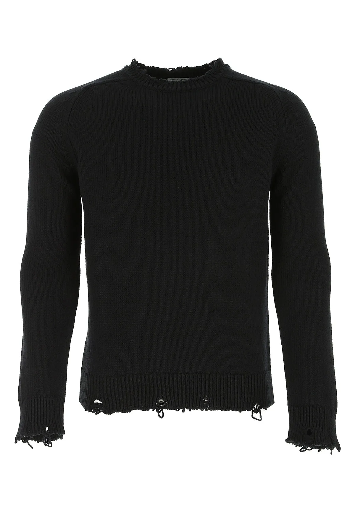 Saint Laurent Destroyed Knit Sweater
