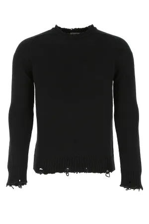 Saint Laurent Destroyed Knit Sweater
