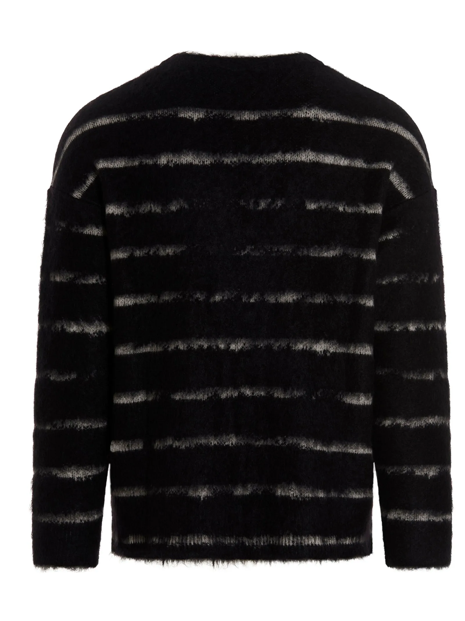 Saint Laurent Interrupted Stripe Knitted Sweater